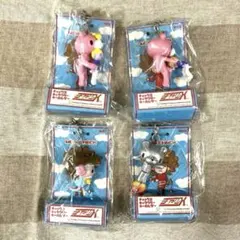 激レア！チャックスキャラクターキーホルダー 4個セット　グルーミー　クマキカイ