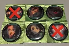 鬼滅の刃 無限城編 映画　竈門炭治郎 ものがたる眼差しA＆ランダム缶バッジ　4点