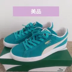 【美品】PUMA 374915 スウェード クラシックXXI 27cm