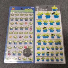 ボンボンドロップシール mini 4sizeステッカー リトルグリーンメン