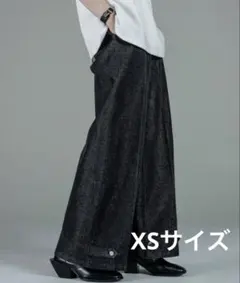 ADRER エクストラクオリティワイドフレアパンツ ブラック　XSサイズ