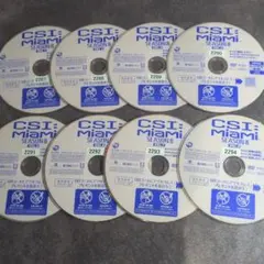 CSI:マイアミ シーズン8 DVD全8巻セット レンタル落ち品