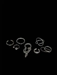 シルバーリング 8個セット