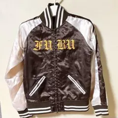 スカジャン　FUBU 状態良き　Lサイズ　シャカシャカ