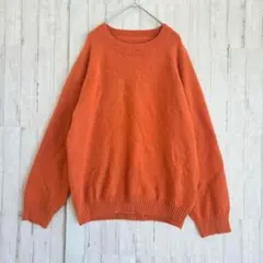 Dazy　ニット　セーター　長袖　XL　オレンジ　ゆったり　秋冬