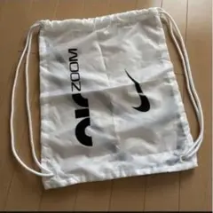 ★【未使用】ナイキ ロゴ入り ホワイトバッグ NIKE AIR ZOOM
