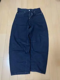 GU バレルレッグジーンズ Lサイズ
