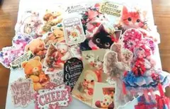 コラージュシート　クリスマス おすそ分け　コラージュ素材 『同梱￥250』
