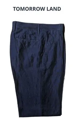 【TOMORROW LAND /トゥモローランド】リネン スラックス（Sサイズ）