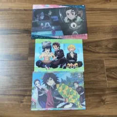 鬼滅の刃 クリアファイル&下敷3枚セット