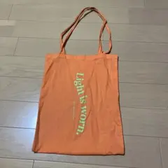 yurika akutsu オレンジ　トートバッグ