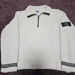 <希少> STONE ISLAND ストーンアイランド ジップセーター 厚手