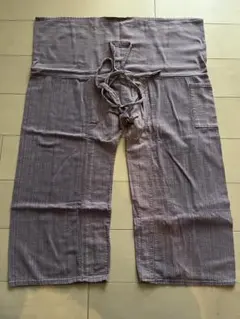 本格タイパンツ マッサージ サロン 紐 レディース メンズ フリーサイズ 紫色