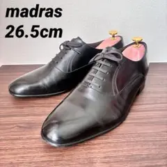 madras マドラス ビジネスシューズ プレーントゥ ブラック
