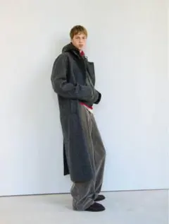 AURALEE SHETLAND WOOL DOUBLE CLOTH COATのサムネイル