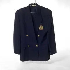 Burberrys 紺ブレ ジャケット 金ボタン ダブル エンブレム 7AR - メルカリ