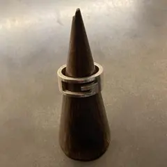 〝GUCCI〟SILVER 925 LOGO RING/シルバー/リング