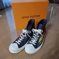 新品未使用　LOUIS VUITTON ハイカットスニーカー ダミエのサムネイル