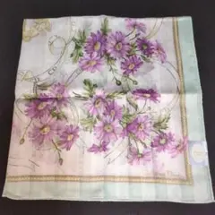 《新品》Christian Dior 花柄ハンカチ