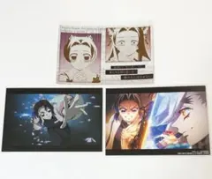 鬼滅の刃 胡蝶しのぶ 胡蝶カナエ メタリックポストカード 全集中展 柱稽古編