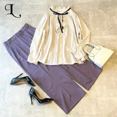 オフィスカジュアル コーデ2点セット まとめ売り パンツセット 洗える