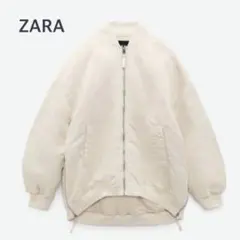 ZARA ウォーターレペレント アウター　ジャケット　MA-1 ブルゾン