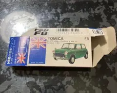 トミカ 外国車シリーズ BLMC ミニ クーパー S MK-III 空箱 日本製