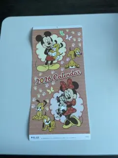 2026年壁掛けカレンダー　Disney