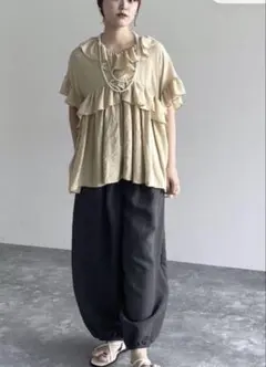 スタディオクリップ 「daily CLIP」フリフリチュニックブラウスのサムネイル
