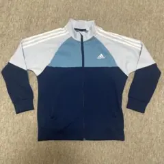 S*7様 adidas ジャージ 160 ネイビー/ライトブルー