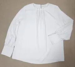 【限定セール】《OPAQUE.CLIP》長袖ブラウス Ｌサイズ