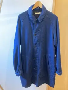 KAFIKA ネイビー ステンカラーコート