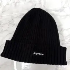 Supreme ニットキャップ 58cm ブラック シンプルのサムネイル