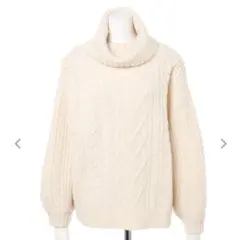 INGNI ケーブルオフタートル／ニット