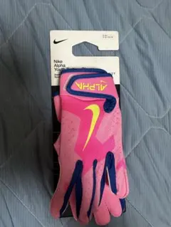 Nike Alpha Youth Batting Gloves ピンク