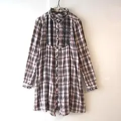 ナチュラルクチュール　natural couture　長袖チュニックワンピースのサムネイル