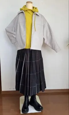 NERGYナージー　ライトグレー ジャケット ジャケットのみ