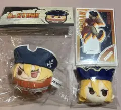 Dr. Stone ぬいぐるみ (中国、ダイソー) アクリルスタンド(ダイソー)