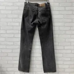 90s リーバイス 501 USA製 先染め ブラック デニム パンツ 32のサムネイル