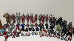大里玩具 ジャンボ指人形ウルトラマン・ミラーマン レトロソフビ