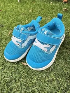 バンズ　VANS 12.0cm スカイブルー　ベビーシューズ、