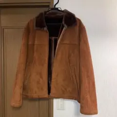 ブラウン ボアジャケット Lサイズ