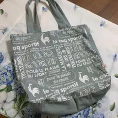 ルコック/手提げキャンパストートバッグ/未使用