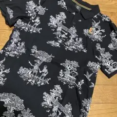 NIKE ナイキ コートヘリテージ ポロトイール スカル柄 ポロシャツ/XL 