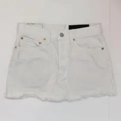 シンゾーン ホワイトデニム ミニスカート