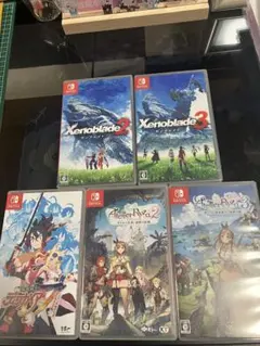 Switch ps5 ソフト まとめ売り