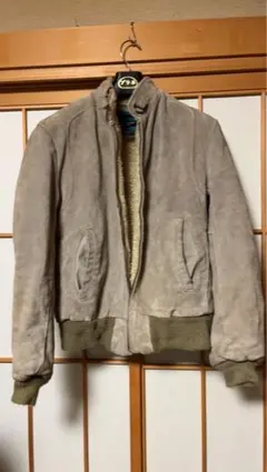COOPER スウェードレザージャケット USA製 ボア裏地 90s