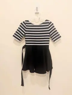 【Polo Ralph Lauren】ボーダー切り替えワンピース 3T