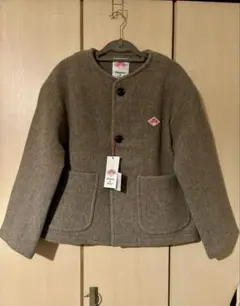 DANTON/ダントン　ウールカラーレスジャケット