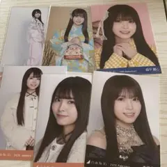 乃木坂46 森平麗心　生写真　スペシャル衣装48 浴衣　ボアコート　15周年記念